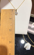 Load image into Gallery viewer, Gold Plated Lab Diamond Pendant