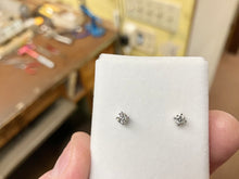 Load image into Gallery viewer, Quarter Carat Natural Diamond Earrings
