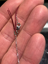 Load image into Gallery viewer, Rhodolite Garnet And Diamond White Gold Necklace