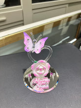 Load image into Gallery viewer, Always In My Heart Butterfly Glass Figurine