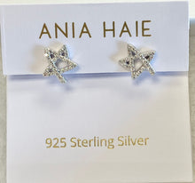 Load image into Gallery viewer, Starlit Drops Silver Ania Haie Stud Earrings