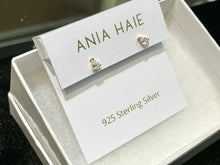 Load image into Gallery viewer, Gold Plated Cubic Zirconia Stud Earrings Ania Haie
