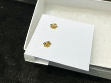 Load image into Gallery viewer, Gold Plated Cubic Zirconia Stud Earrings Ania Haie