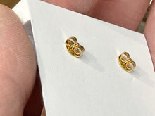 Load image into Gallery viewer, Gold Dangling Nova Star Stud Earrings