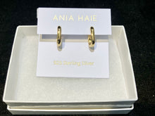 Load image into Gallery viewer, Gold Plated Oval Hoop Earrings