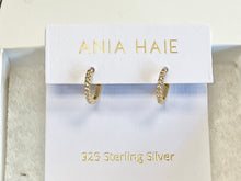 Load image into Gallery viewer, Gold Plated Huggie Hoop Earrings