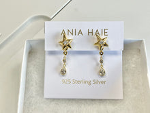 Laden Sie das Bild in den Galerie-Viewer, Sparkling Star Drop Stud Earrings