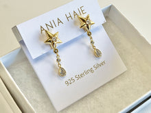 Laden Sie das Bild in den Galerie-Viewer, Sparkling Star Drop Stud Earrings