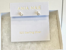 Load image into Gallery viewer, Gold Plated Pear Shaped Cubic Zirconia Stud Earrings