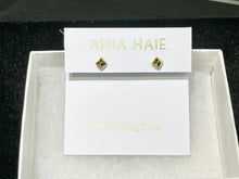Load image into Gallery viewer, Gold Pyramid Glam Stud Earrings