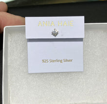 Load image into Gallery viewer, Gold Sparkle Round Barbell Single Earring