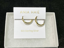 Load image into Gallery viewer, Two Tone Hoop Earrings