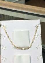 Laden Sie das Bild in den Galerie-Viewer, Gold Mini Link Charm Chain Connector Bracelet