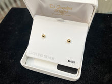 Laden Sie das Bild in den Galerie-Viewer, Silver Vermeil Ball Earrings
