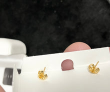 Load image into Gallery viewer, Silver Vermeil Dangle Earrings