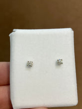 Load image into Gallery viewer, Natural Diamond Quarter Carat Stud Earrings