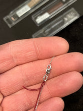 Load image into Gallery viewer, Aquamarine And Diamond White Gold Pendant