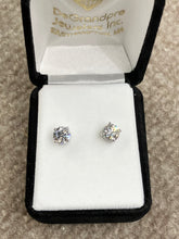 Load image into Gallery viewer, Lab Created Diamond Earrings 2 Carats