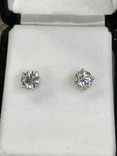 Load image into Gallery viewer, Lab Created Diamond Earrings 2 Carats
