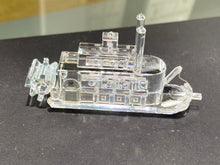 Load image into Gallery viewer, Riverboat Crystal Figurine