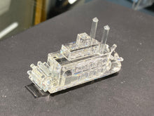 Load image into Gallery viewer, Riverboat Crystal Figurine