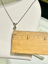 Load image into Gallery viewer, Natural Round Half Carat Diamond Pendant And Chain