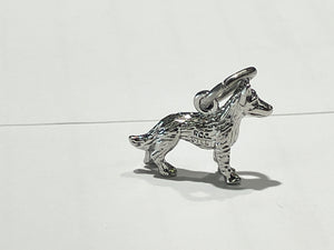German Shepherd Silver Charm
