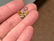 Load image into Gallery viewer, Honey Bee Silver Charm