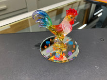 Load image into Gallery viewer, Rooster Glass Figurine