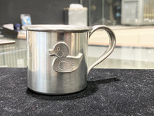 Load image into Gallery viewer, Pewter Duck Baby Cup