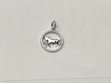 Load image into Gallery viewer, Taurus Silver Charm