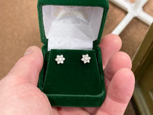 Load image into Gallery viewer, Diamond Gold Earrings