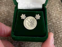 Load image into Gallery viewer, Diamond Gold Earrings