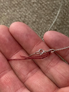 Pink Tourmaline And Diamond Pendant With Chain