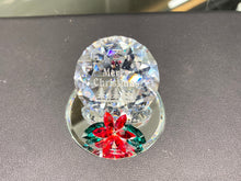 Load image into Gallery viewer, Merry Christmas Diamond With Poinsettia Crystal