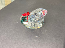 Load image into Gallery viewer, Merry Christmas Diamond With Poinsettia Crystal