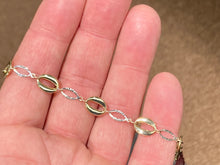 Load image into Gallery viewer, White And Yellow Gold Bracelet