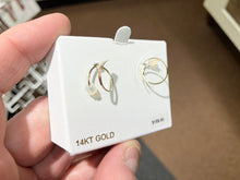 Load image into Gallery viewer, 14K Yellow Gold Wire Cuff Earrings