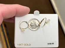 Load image into Gallery viewer, 14K Yellow Gold Wire Cuff Earrings