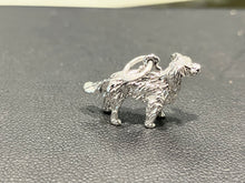 Load image into Gallery viewer, Golden Retriever Silver Charm