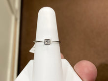 Load image into Gallery viewer, Princess Cut Diamond Engagement Ring White Gold