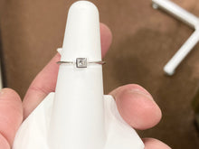 Load image into Gallery viewer, Princess Cut Diamond Engagement Ring White Gold