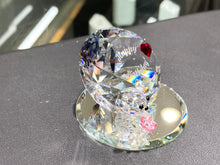 Load image into Gallery viewer, Happy Birthday Teddy With Diamond Crystal Figurine