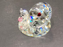 Load image into Gallery viewer, Happy Birthday Teddy With Diamond Crystal Figurine