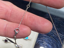 Load image into Gallery viewer, Purple Swarovski Zirconia Silver Halo Pendant With Chain
