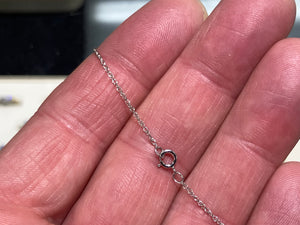 Sapphire And Diamond Gold Necklace