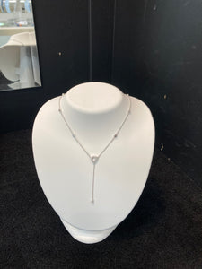Diamond Silver Necklace