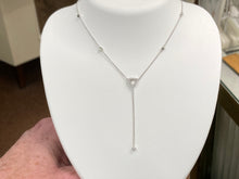 Load image into Gallery viewer, Diamond Silver Necklace