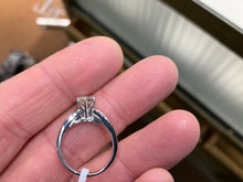 Load image into Gallery viewer, Natural Diamond Engagement Ring White Gold