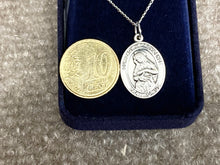 Load image into Gallery viewer, Our Lady Of Providence Silver Pendant And Chain